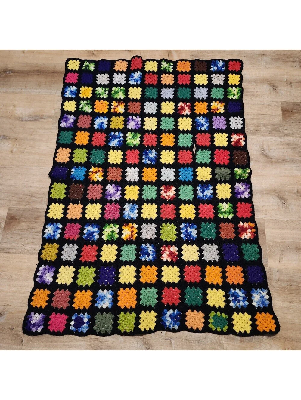 Granny Square Afghan 